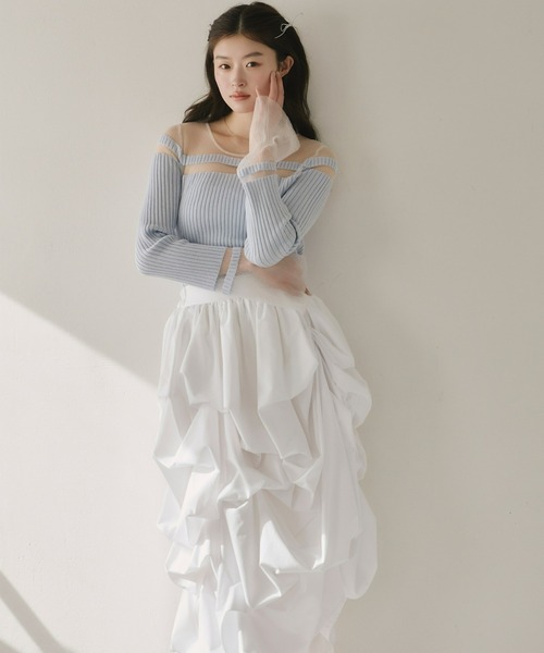 Olu. スカート ランダムピックスカート : ZOZOTOWN Yahoo!店