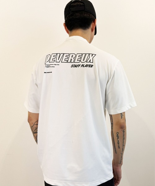 ゴルフ メンズ DEVEREUX トップス 半袖 シャツ カットソー（Mサイズ） ゴルフ メンズ DEVEREUX トップス 半袖 シャツ カットソー（M