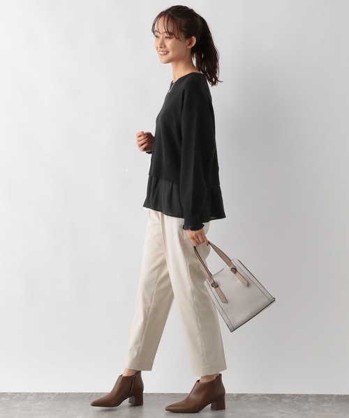 GLOBAL WORK（グローバルワーク） ニット セーター メルティ布帛