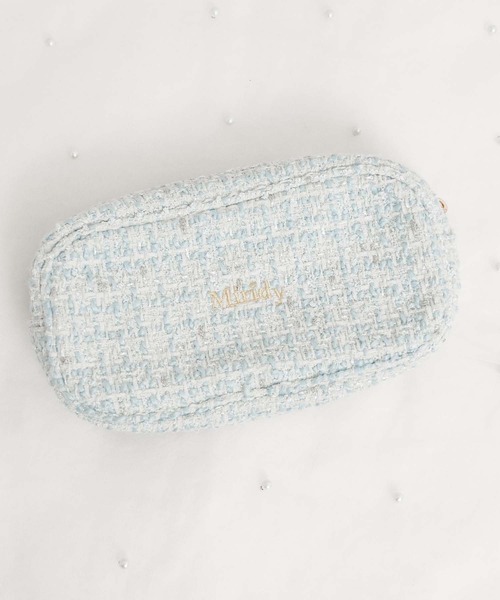 Miridy ポーチ 「apres jour×Miridy」ツイードマルチポーチ レディース