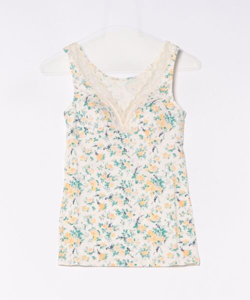 キャミソール FLOWER MOTIF BUSTIER フラワー モチーフ ビスチェ SLY キャミソール FLOWER MOTIF BUSTIER フラワー モチーフ