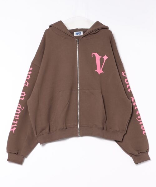 GloGang ストリート◇ジップアップ パーカー ロゴ Glo gang Full zip - Mauv Studio – MAUV STUDIO®