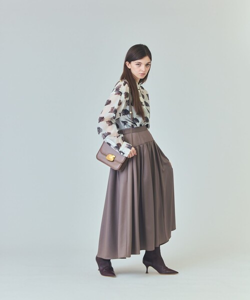 GRACE CLASS スカート チンツジョーゼットスカート : ZOZOTOWN