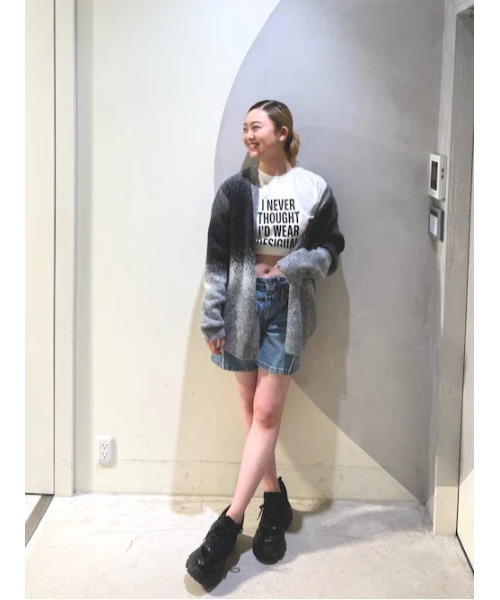 Desigual セーター ニット グラデーションニットカーディガン Desigual セーター ニット グラデーションニットカーディガン
