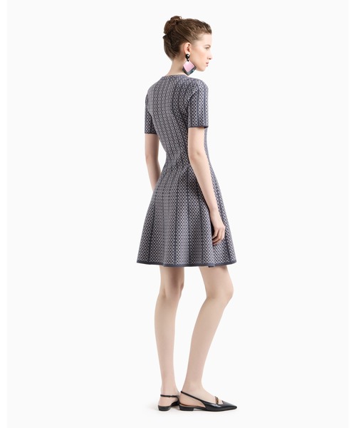 EMPORIO ARMANI ドレス 「エンポリオ アルマーニ」フレアドレス