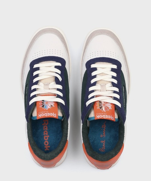 スニーカー Paul Smith + Reebok CLUB C 85 VINTAGE「553822 CLUBCV」 メンズの画像