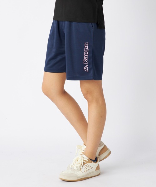 Kappa パンツ ロゴワークハーフパンツ レディース : ZOZOTOWN