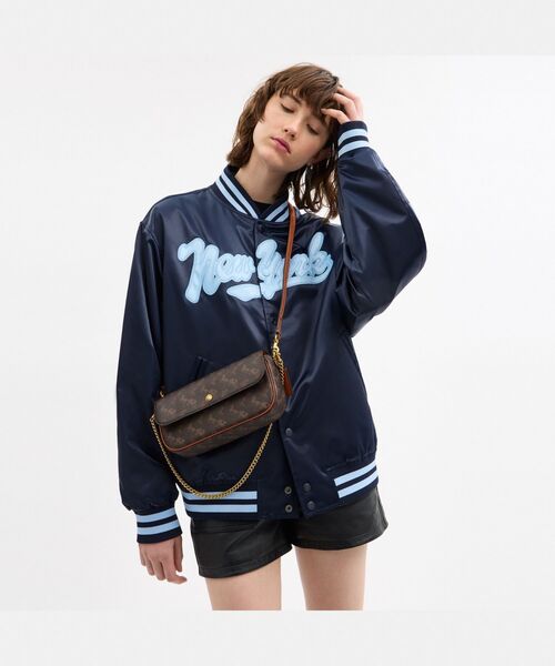 COACH ショルダーバッグ バッグ ブルック フラップ チェーン