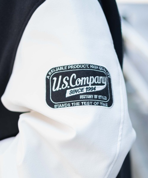 「WEGO」 スタジャン LARGE ブラウン メンズ_画像8