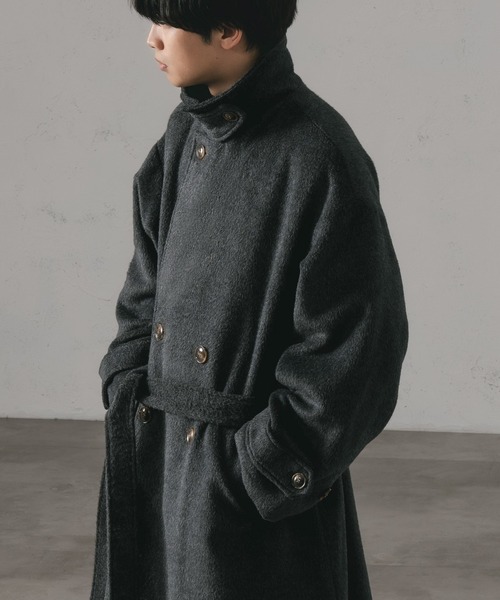 epnok チェスターコート MEDIUM チャコールグレー メンズ : ZOZOTOWN