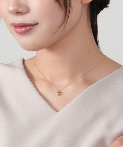 VENDOME AOYAMA（ヴァンドーム青山） ネックレス K18YG ペリドット