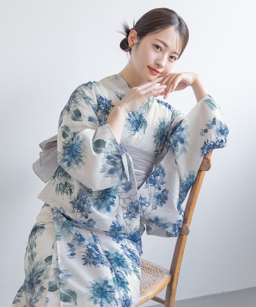 SOUBIEN 浴衣 “初心者でもプロの着姿”新二部式 セパレート浴衣3