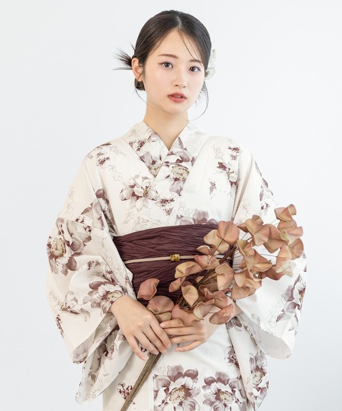 セール価格❗️新品新二部式 セパレート（おはしょり付）浴衣3点セットSOUBIEN SOUBIEN 浴衣 “初心者でもプロの着姿”新二部式 セパレート浴衣3
