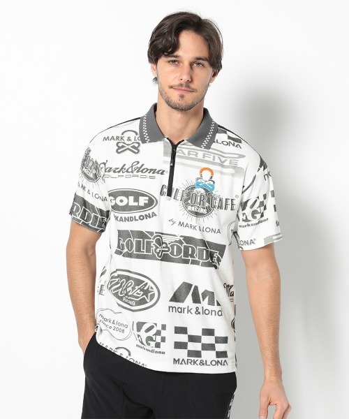 MARK&LONA(マークアンドロナ) ポロシャツ Mirage Pile Polo MARK&LONA(マークアンドロナ) ポロシャツ Mirage Pile Polo