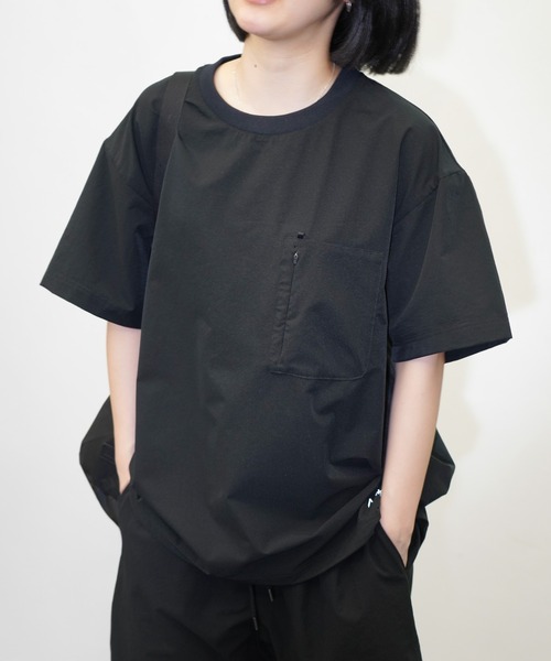 NANGA DotAir® COMFY S/S SHIRT Lサイズ ブラック ドットエア® コンフィー ショートスリーブシャツ – NANGA ONLINE