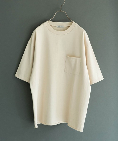 「URBAN RESEARCH DOORS」 半袖Tシャツ 38 ベージュ メンズ