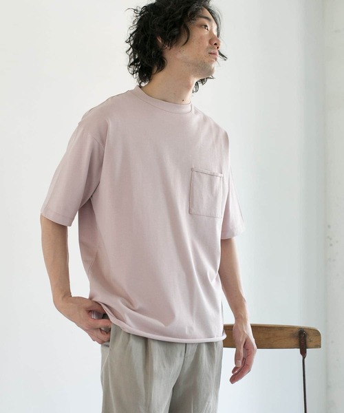 「URBAN RESEARCH DOORS」 半袖Tシャツ 38 ベージュ メンズ