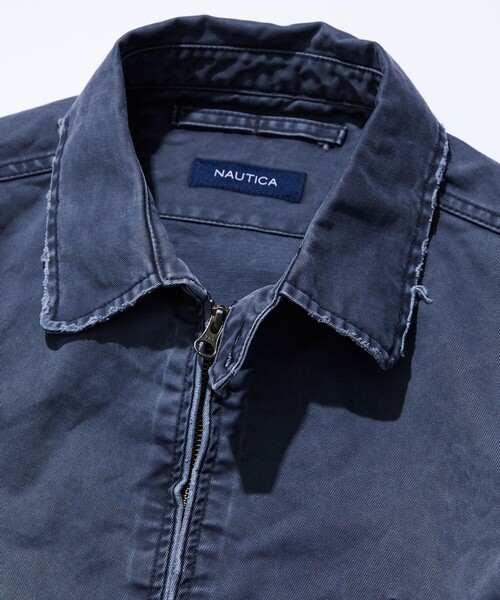 NAUTICA 「NAUTICA」 ジップアップブルゾン LARGE ネイビー NAUTICA 「NAUTICA」 ジップアップブルゾン LARGE ネイビー