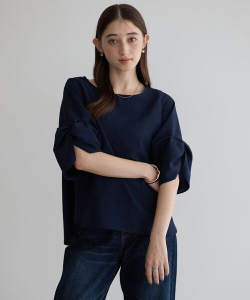 ハシゴレースタックスリーブブラウス YECCA VECCA｜ハシゴレースタックスリーブブラウス | Rakuten