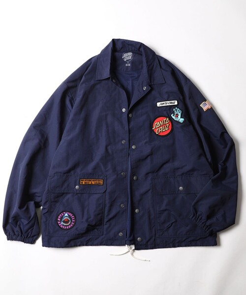 SANTA CRUZ×FREAK'S STORE コーチジャケット Mサイズ FREAK'S STORE 「FREAK'S STORE」 コーチジャケット「SANTA CRUZ