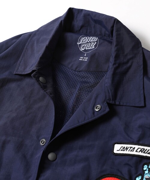 SANTA CRUZ×FREAK'S STORE コーチジャケット Mサイズ FREAK'S STORE 「FREAK'S STORE」 コーチジャケット「SANTA CRUZ