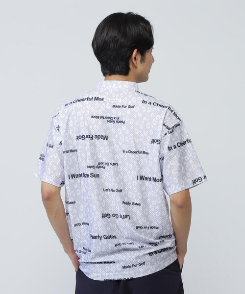 PEARLY GATES ドット柄シャツ サイズ4 楽天市場】PEARLY GATES ストレッチ綾ドット 半袖ポロシャツ