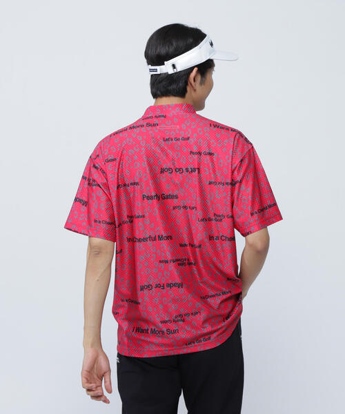 PEARLY GATES tシャツ 「PEARLY GATES」トリコット4WAYブロック