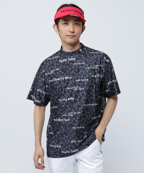 PEARLY GATES tシャツ 「PEARLY GATES」トリコット4WAYブロック