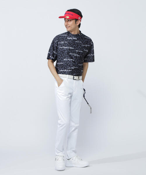 PEARLY GATES tシャツ 「PEARLY GATES」トリコット4WAYブロック