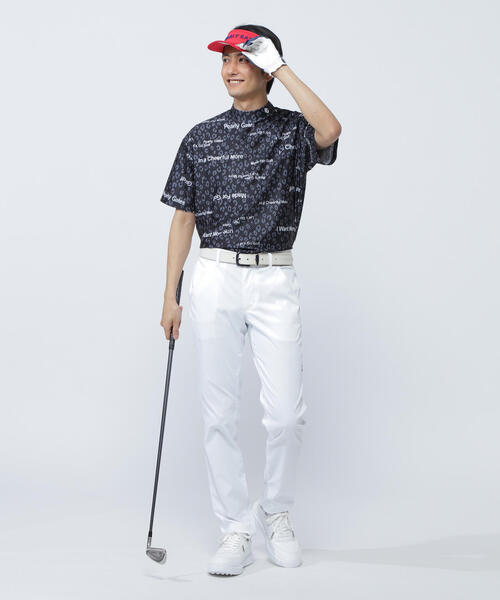PEARLY GATES tシャツ 「PEARLY GATES」トリコット4WAYブロック