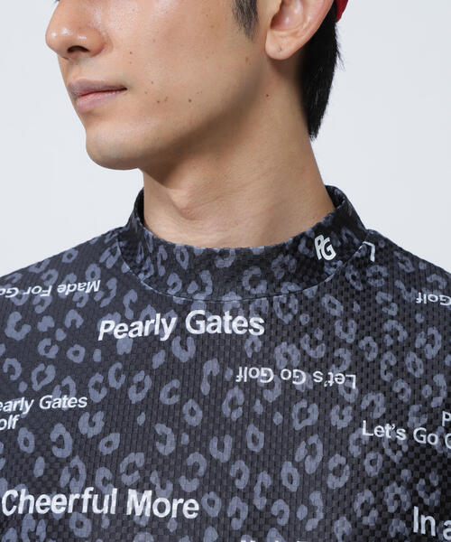 PEARLY GATES tシャツ 「PEARLY GATES」トリコット4WAYブロック