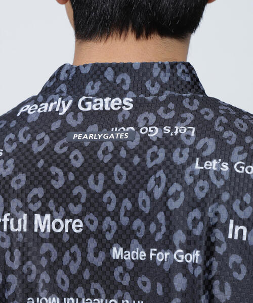 PEARLY GATES tシャツ 「PEARLY GATES」トリコット4WAYブロック