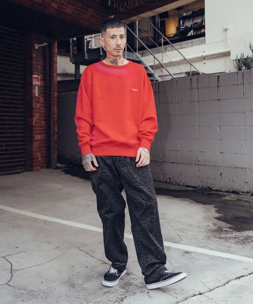 Subciety（サブサエティ） スラックス Glitter leopard slacks メンズ