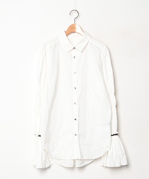 「MAISON SPECIAL」 長袖ブラウス M ホワイト レディース