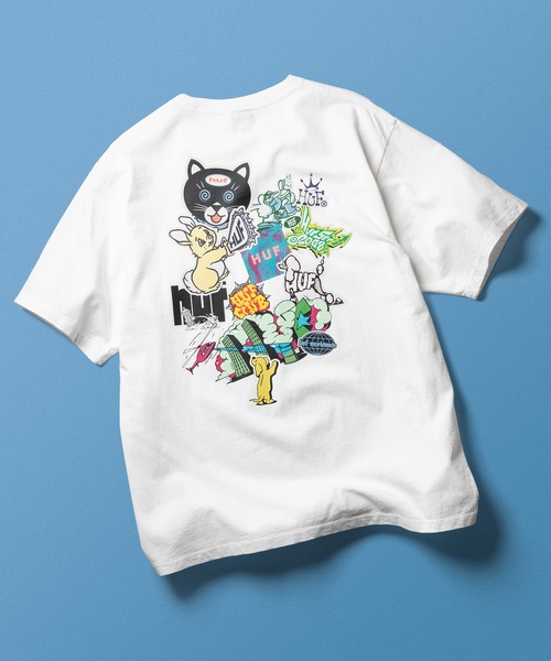 ハフ 　HUF 　シャツ　半袖 楽天市場】HUF ハフ Tシャツ 半袖 全2色 S~XLサイズ ボックス