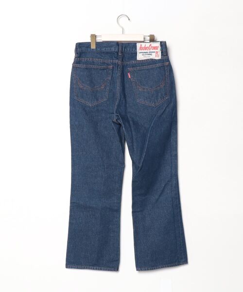 「Rodeo Crowns」 ワンポイントデニムパンツ M ブルー レディース_画像2