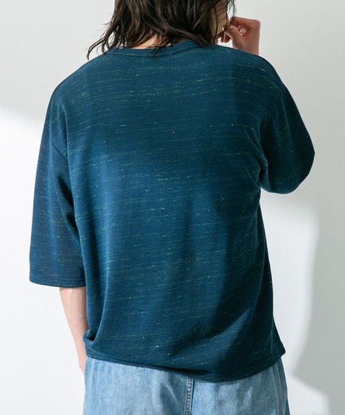 「URBAN RESEARCH Sonny Label」 半袖Tシャツ MEDIUM ネイビー メンズ