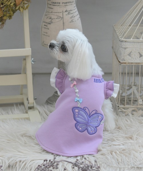 ANNA SUI（アナスイ） 犬 服 ANNA SUI/ショルダーバッグ風ワンピース