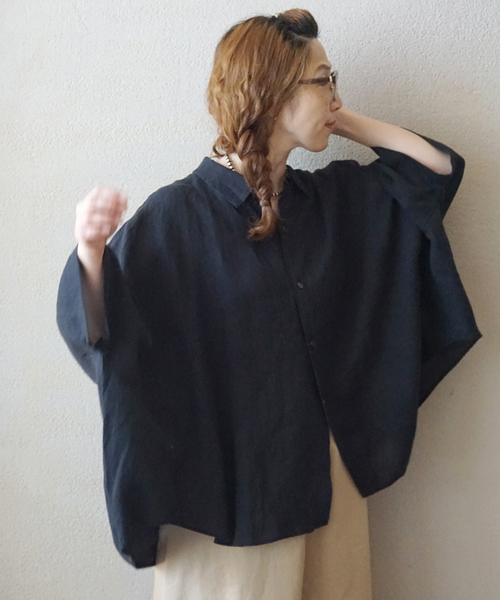 ブラウス シャツ ライトリネンミックスバルーンブラウス レディース JOURNAL STANDARD LUXE ブラウス シャツ 「追加」リネン