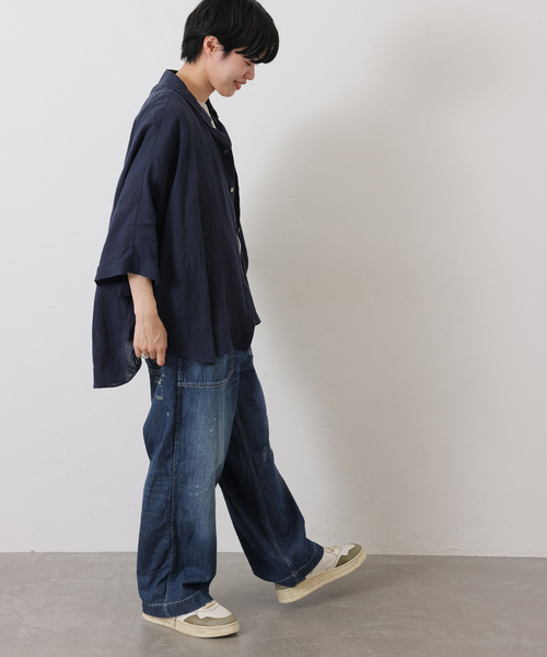 journal standard luxeリネンキャンバス バルーンシャツ journal standard luxe｜《追加予約》リネンキャンバス バルーン