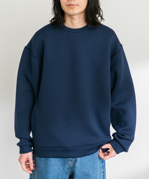 「URBAN RESEARCH Sonny Label」 長袖Tシャツ MEDIUM ネイビー メンズ