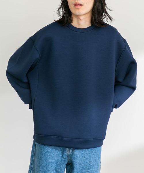 「URBAN RESEARCH Sonny Label」 長袖Tシャツ MEDIUM ネイビー メンズ