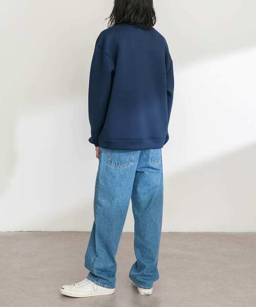 「URBAN RESEARCH Sonny Label」 長袖Tシャツ MEDIUM ネイビー メンズ