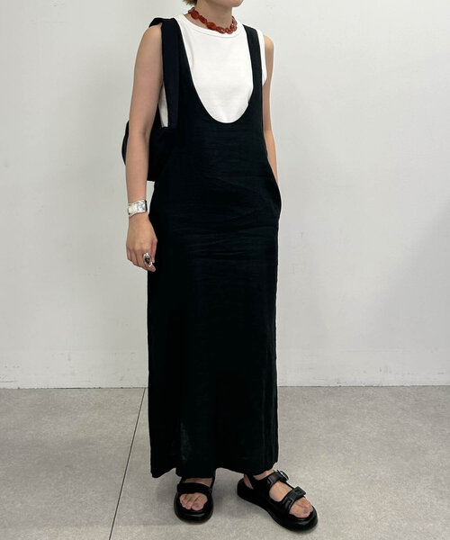 「SHENERY」 ノースリーブトップス FREE オフホワイト レディース_画像2