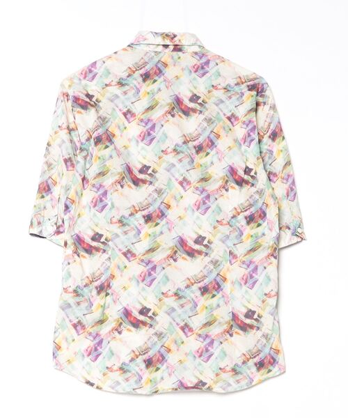 「cathy jane」 半袖シャツ 1 ベージュ メンズ_画像2