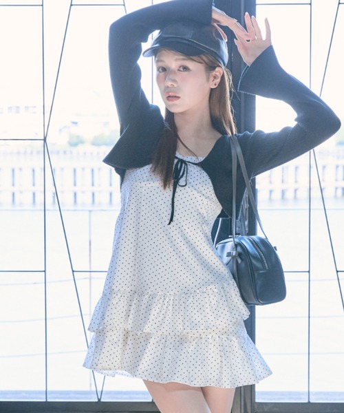 OLIVE des OLIVE YUI企画 ワンピースとボレロ セット OLIVE des OLIVE YUI企画 ワンピースとボレロ セット