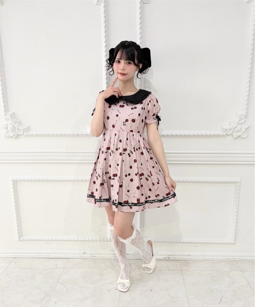 Ank Rouge(アンクルージュ) ワンピース メルトチェリーワンピース Ank Rouge(アンクルージュ) ワンピース メルトチェリーワンピース