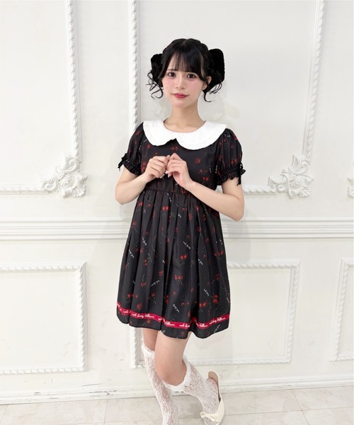 Ank Rouge（アンクルージュ） ワンピース メルトチェリーワンピース