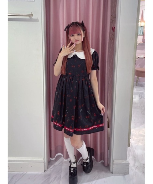 Ank Rouge(アンクルージュ) ワンピース メルトチェリーワンピース Ank Rouge(アンクルージュ) ワンピース メルトチェリーワンピース