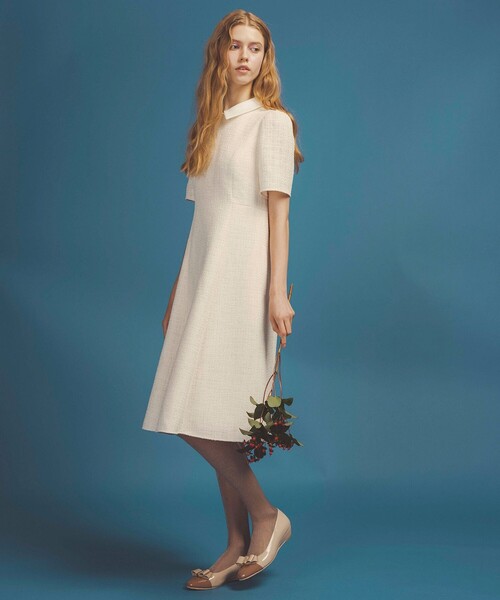 TOCCA（トッカ） ワンピース TWEED BLOSSOM ドレス : ZOZOTOWN Yahoo